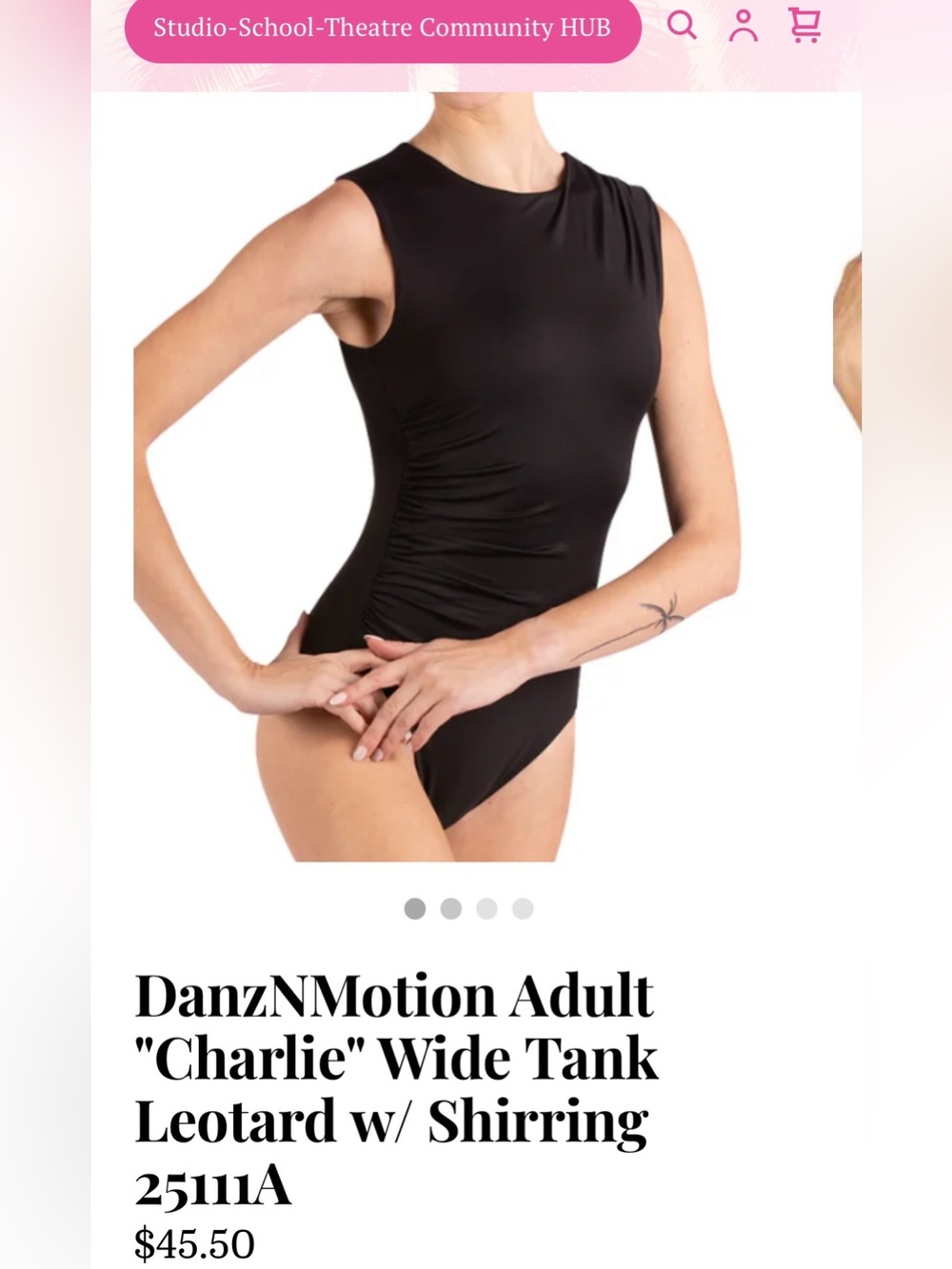 Charlie Wide Tank Bodysuit - Black